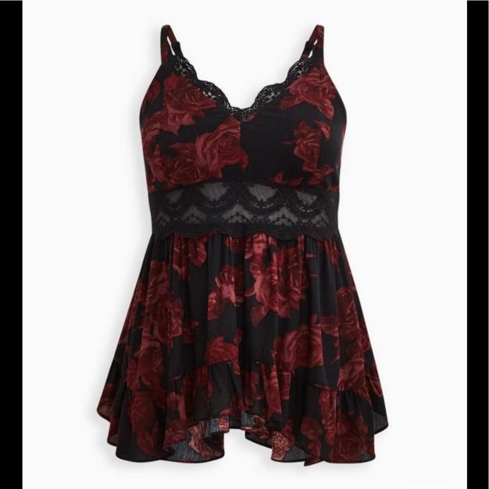 NWT - Torrid Babydoll Cami